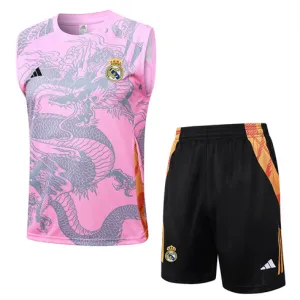 Real Madrid Shorts- und Weste-Set 2024/25 - Pink