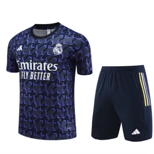 Real Madrid Trainingsjersey + Shorts 2024/25 - Blau