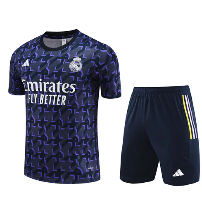 Real Madrid Training Jersey + Shorts 2024/25 - Blue