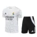 Real Madrid Kinder-Trainingsjersey + Shorts 2024/25 - Weiß