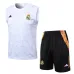 Set di shorts e gilet del Real Madrid 2024/25 - Bianco
