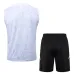 Set di shorts e gilet del Real Madrid 2024/25 - Bianco