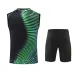 Set di bermuda e gilet del Real Madrid 2024/25 - Nero