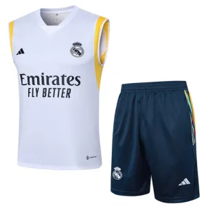 Real Madrid Shorts- und Weste-Set 2024/25 - Weiß