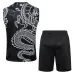 Set di bermuda e gilet del Real Madrid 2024/25 - Nero