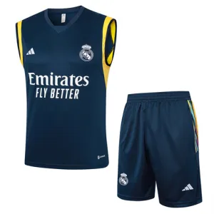 Real Madrid Shorts- und Weste-Set 2024/25 - Blau