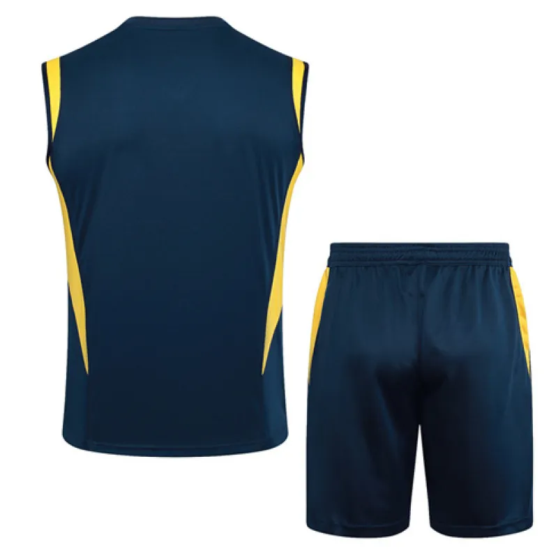 Set di shorts e gilet del Real Madrid 2024/25 - Blu