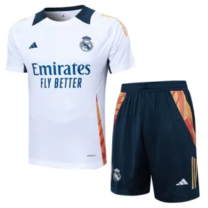 Maglia di allenamento + shorts del Real Madrid 2024/25 - Bianca