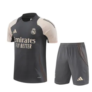 Maglia di allenamento + shorts del Real Madrid 2024/25 - Grigio