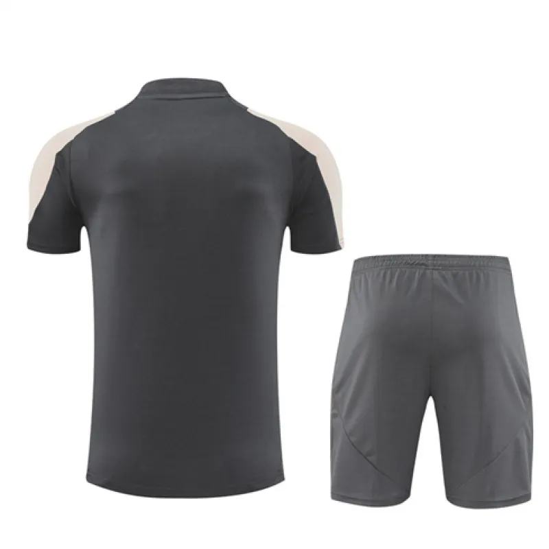 Real Madrid Trainingsjersey + Shorts 2024/25 - Grau