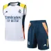 Set di shorts e gilet del Real Madrid 2024/25 - Bianco