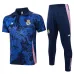 Real Madrid Trainings-Polo-Shirt + Hosen 2024/25 - Blau