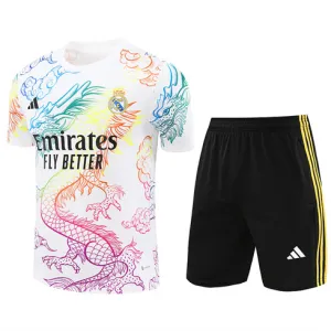 Real Madrid Trainingsjersey + Shorts 2024/25 - Weiß