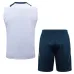 Set di shorts e gilet del Real Madrid 2024/25 - Bianco