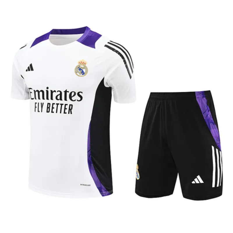 Real Madrid Training Jersey + Shorts 2024/25 - White