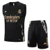 Set di bermuda e gilet del Real Madrid 2024/25 - Nero