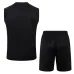 Set di bermuda e gilet del Real Madrid 2024/25 - Nero