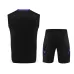 Set di bermuda e gilet del Real Madrid 2024/25 - Nero