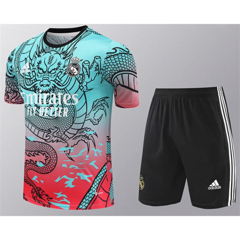Real Madrid Trainingsjersey + Shorts 2024/25 - Blau
