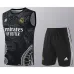 Set di bermuda e gilet del Real Madrid 2024/25 - Nero