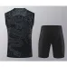 Set di bermuda e gilet del Real Madrid 2024/25 - Nero