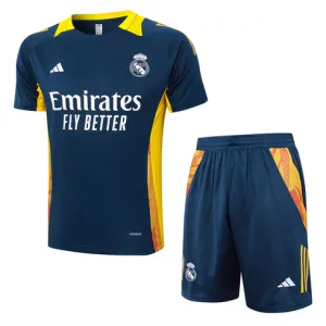Real Madrid Trainingsjersey + Shorts 2024/25 - Blau