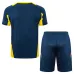 Camiseta de entrenamiento + pantalones cortos del Real Madrid 2024/25 - Azul