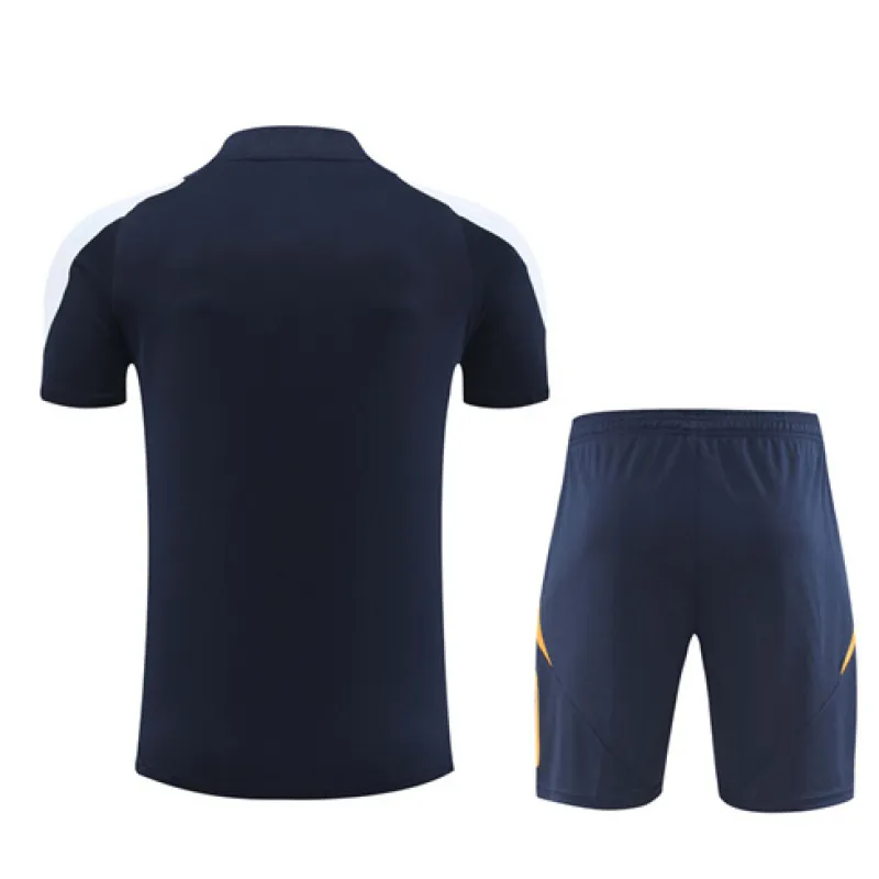 Camiseta de entrenamiento + pantalones cortos del Real Madrid 2024/25 - Azul