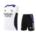 Set di shorts e gilet del Real Madrid 2024/25 - Bianco