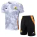 Camiseta de entrenamiento + pantalones cortos del Real Madrid 2024/25 - Blanca