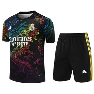 Camiseta de entrenamiento+pantalones cortos del Real Madrid 2024/25 - Negro