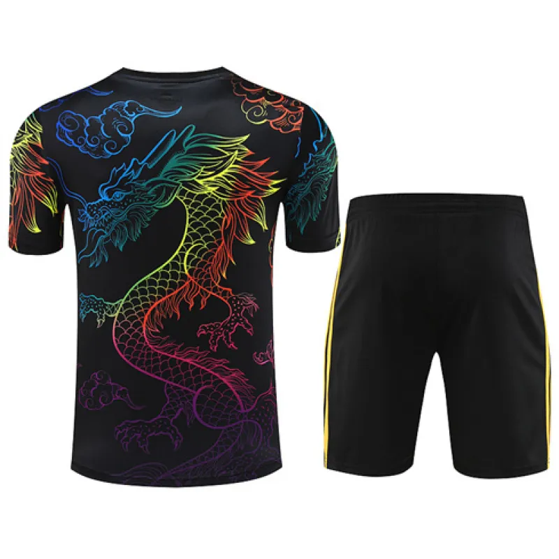 Camiseta de entrenamiento+pantalones cortos del Real Madrid 2024/25 - Negro