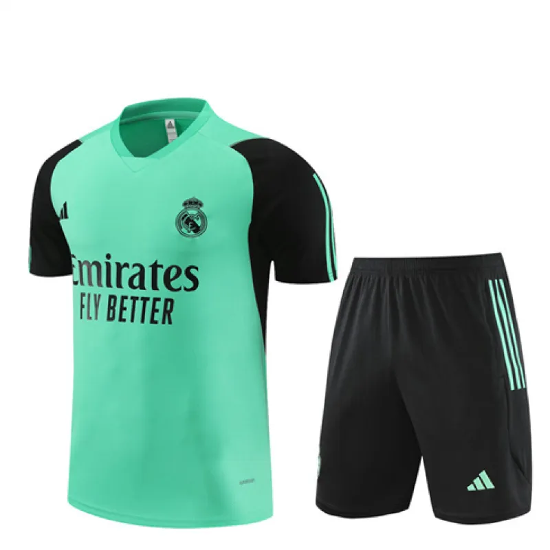 Camiseta de entrenamiento + pantalones cortos del Real Madrid 2024/25 - Verde