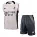 Ensemble de shorts et de gilet du Real Madrid 2024/25 - Gris
