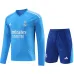 Maillot de formation à manches longues du gardien de but du Real Madrid 2024/25 - Bleu