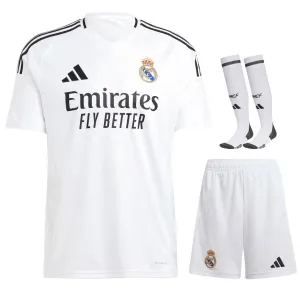 Heimspiel - Kinder - Trikot - Set von Real Madrid 2024/25 - Weiß
