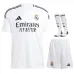 Set de camiseta para niños de casa de Real Madrid 2024/25 - Blanco
