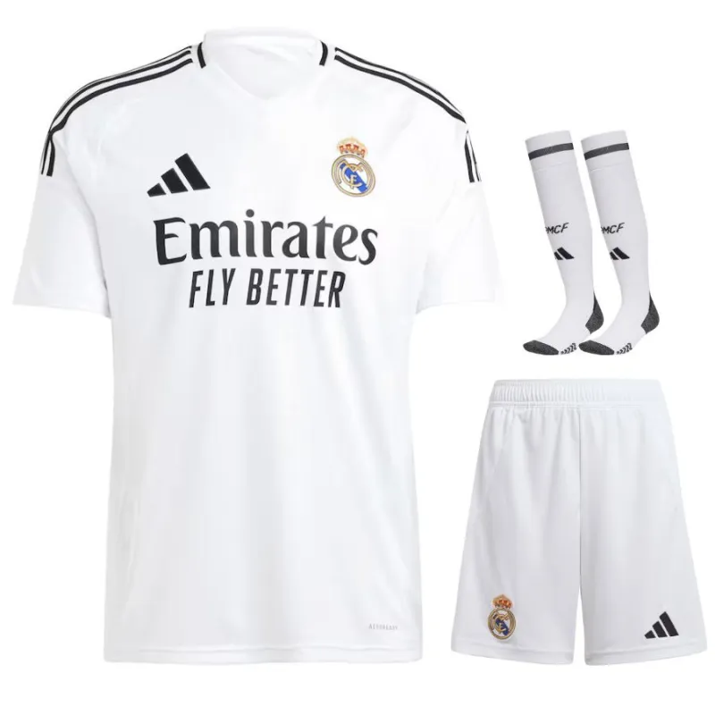 Set de camiseta para niños de casa de Real Madrid 2024/25 - Blanco