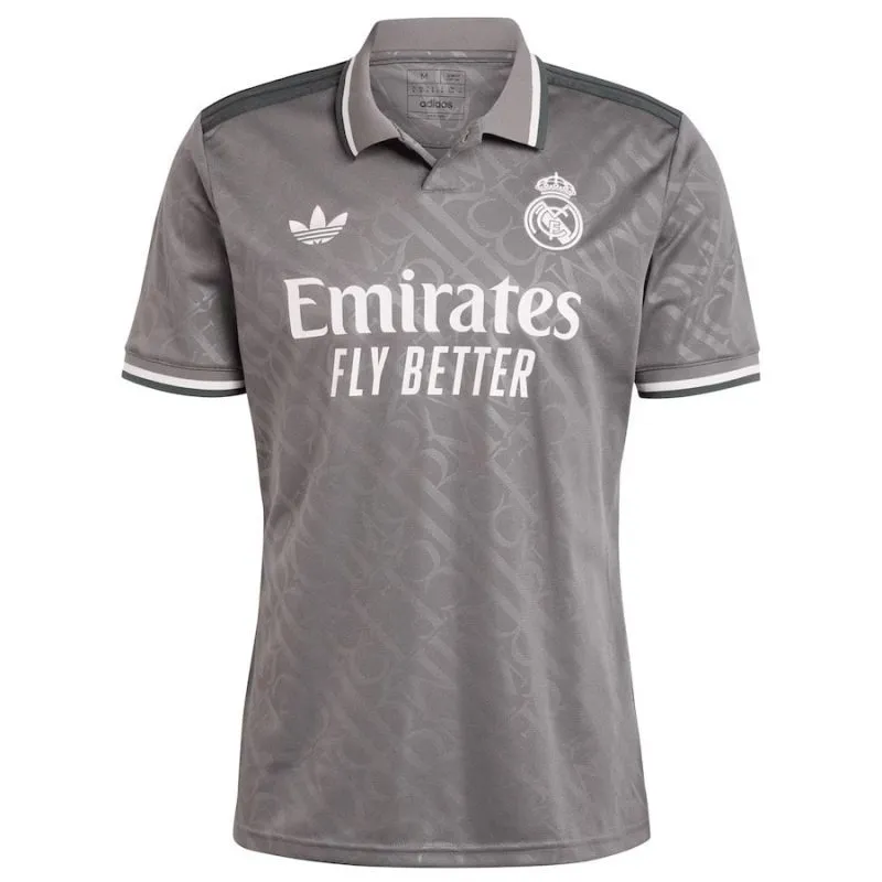 Set di terza maglia per bambini di Real Madrid 2024/25 - Grigio