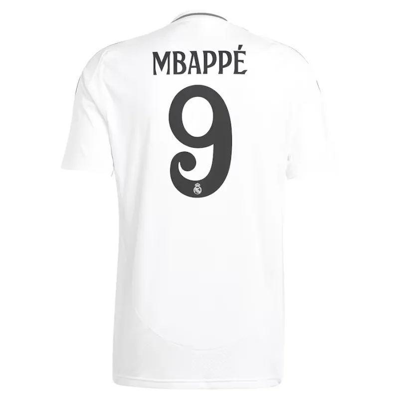 Maglia casa 2024/25 di Real Madrid - Bianca (Kylian Mbappé)