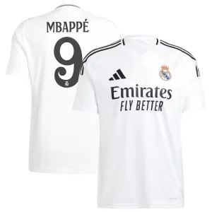 Maglia casa 2024/25 di Real Madrid - Bianca (Kylian Mbappé)