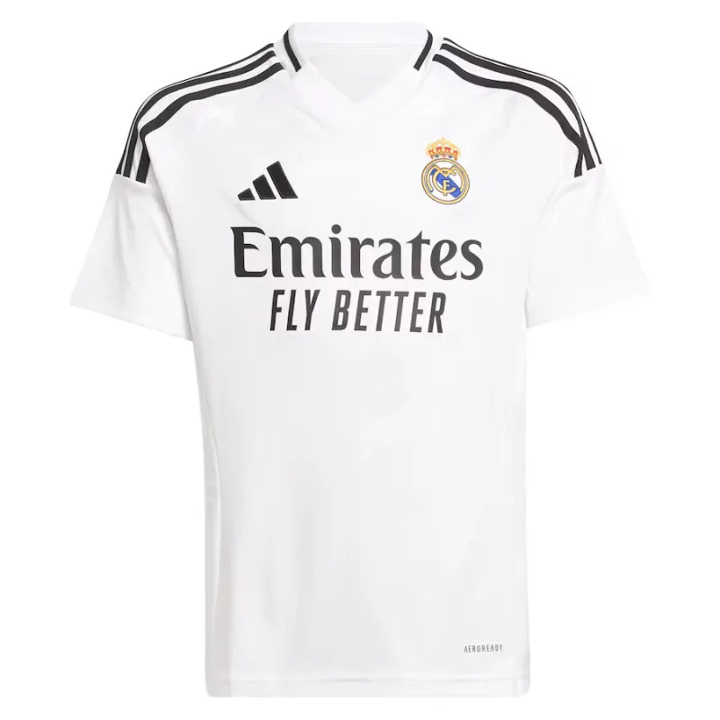 Mbappé - Set di maglia per bambini di casa di Real Madrid 2024/25 - Bianco