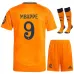 Mbappé - Set di maglia per bambini di trasferta di Real Madrid 2024/25 - Arancione