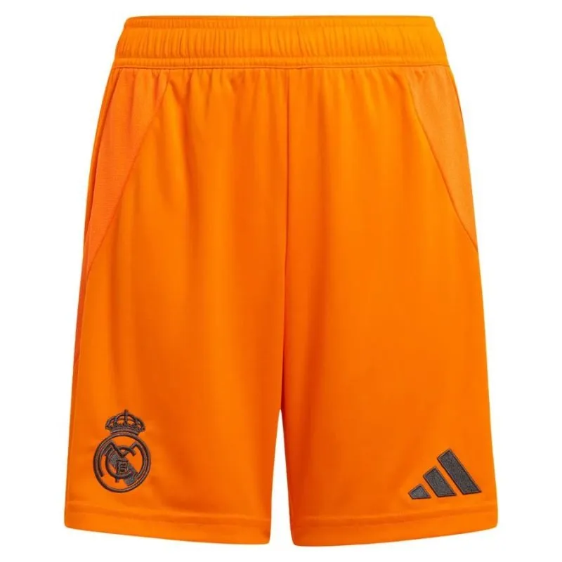 Mbappé - Set di maglia per bambini di trasferta di Real Madrid 2024/25 - Arancione