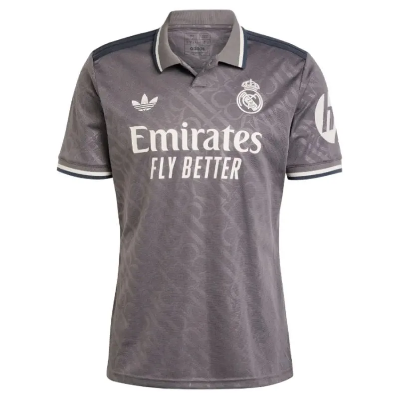 BELLINGHAM - Ensemble de troisième maillot pour enfants de Real Madrid 2024/25 - Gris