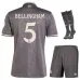 BELLINGHAM - Ensemble de troisième maillot pour enfants de Real Madrid 2024/25 - Gris