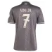 VINI JR - Conjunto de tercera camiseta para niños de Real Madrid 2024/25 - Gris