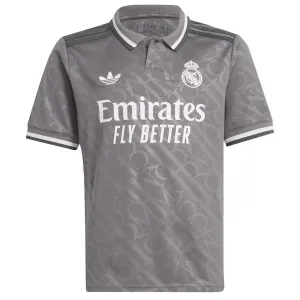 Real Madrid Kinder Drittes Trikot 2024/25 - Grau
