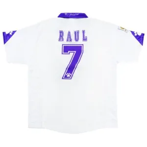 Raúl  Real Madrid Retro Trikot 1997/98 Heimspiel - Weiß