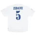 Zidane  Real Madrid Retro Trikot 2001/02 Heimspiel - Weiß
